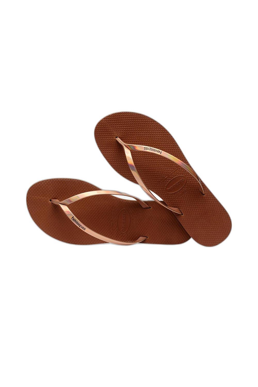 Havaianas-You Metallic Rust-Sandalet & Terlik-3-milagron.live