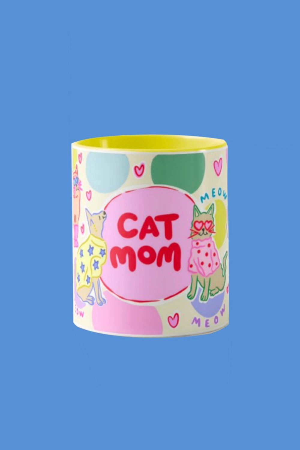 Hello Melody-Cat Mom Kupa-Bardak-1-milagron.live