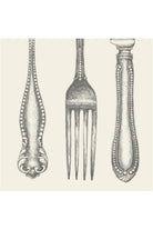 Classic Cutlery Cocktail Napkin - Pack Of 20 - 0