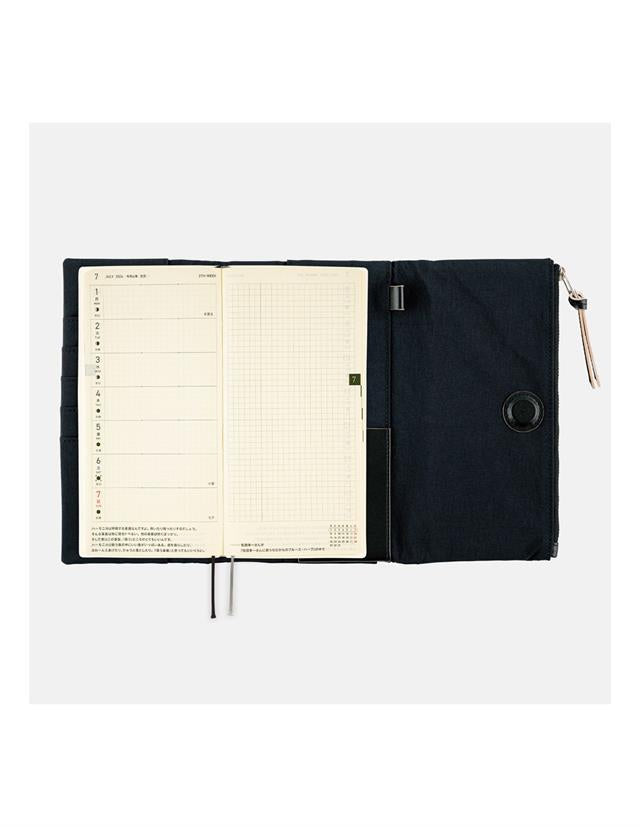 Hobonichi-Techo Weeks Cover Tragen Black Defter Kılıfı-Aksesuar-12-milagron.live