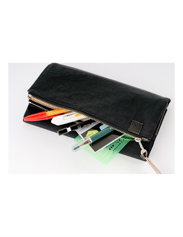 Hobonichi-Techo Weeks Cover Tragen Black Defter Kılıfı-Aksesuar-4-milagron.live