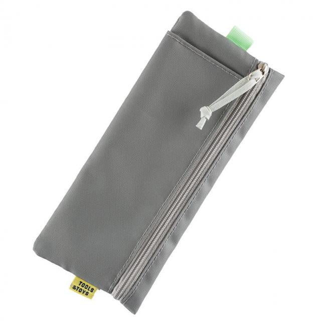 Hobonichi-Hobonichi Tools & Toys Kalemlik Comodo Flat Pen Case Grey-Kalemlik-1-milagron.live