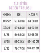 Beli Lastikli Kontrast Dikişli Mini Rhode Şort Bordo
