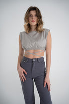 Holly Lolly-Candy T-Shirt, Gri-T-Shirts-1-milagron.live