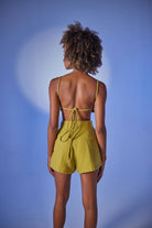 Crop Model Bağlamalı Playa Büstiyer Yeşil