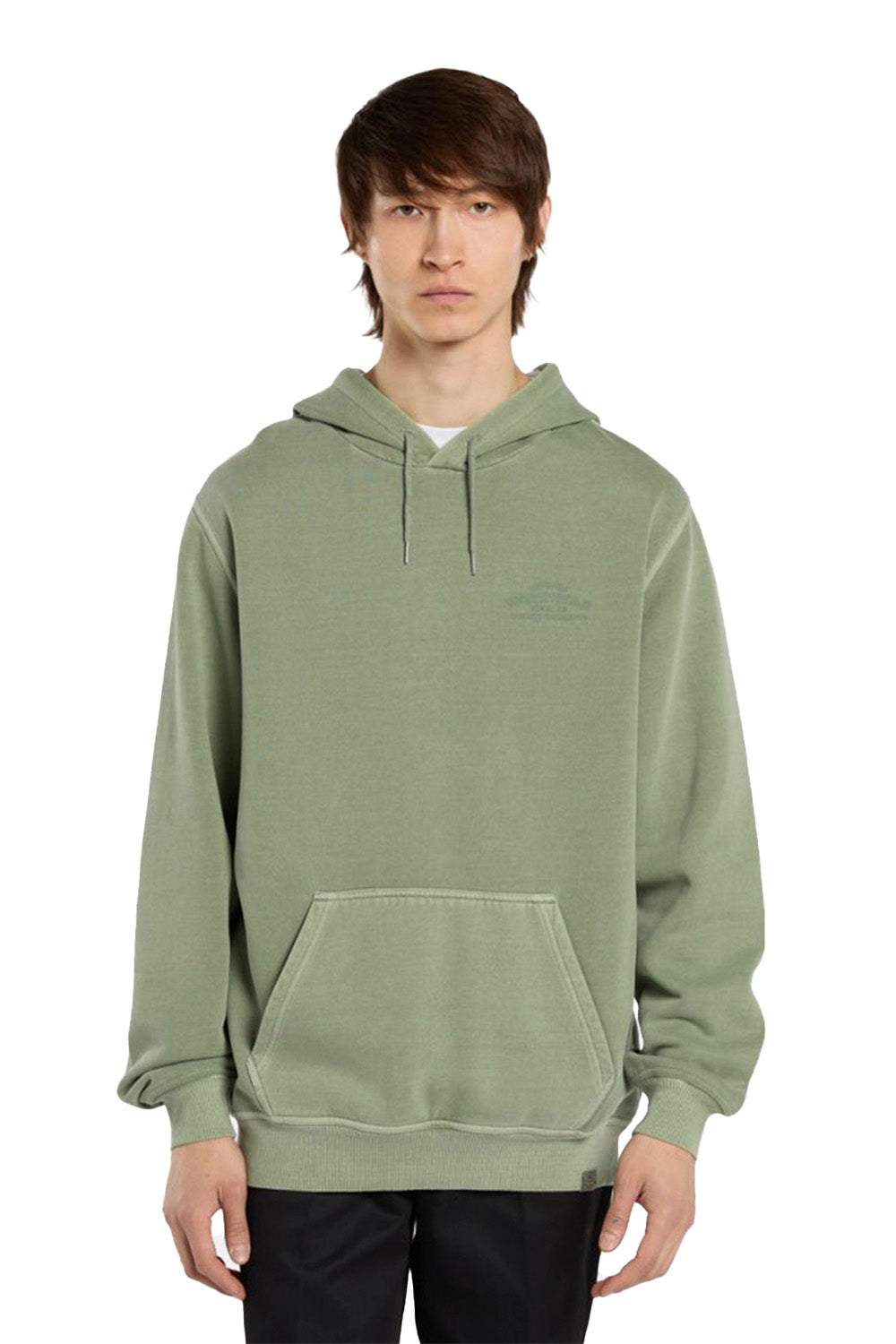Dickies-Christiana Gd Erkek Kapüşonlu Yeşil Sweatshirt-Sweatshirts & Hoodies-1-milagron.live