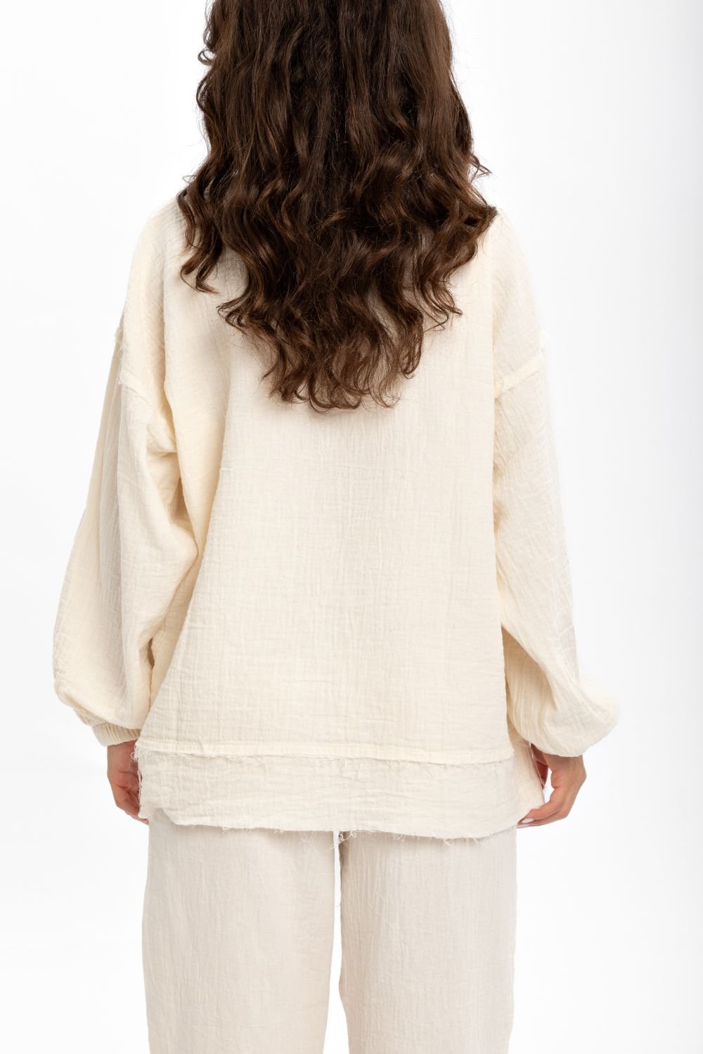 Husufi-Naturel Bürümcüklü Sweatshirt-Sweatshirts & Hoodies-6-milagron.live