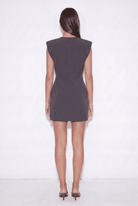 Dolores Grey Mini Dress
