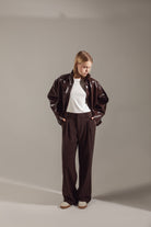 Relaxed-Fit Classic Warm Autumn Trousers