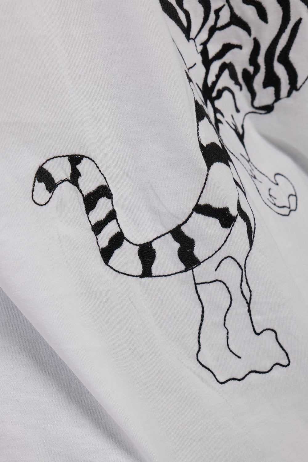 IMperfectionists-Tiger Beyaz Tshirt-T-Shirts-4-milagron.live