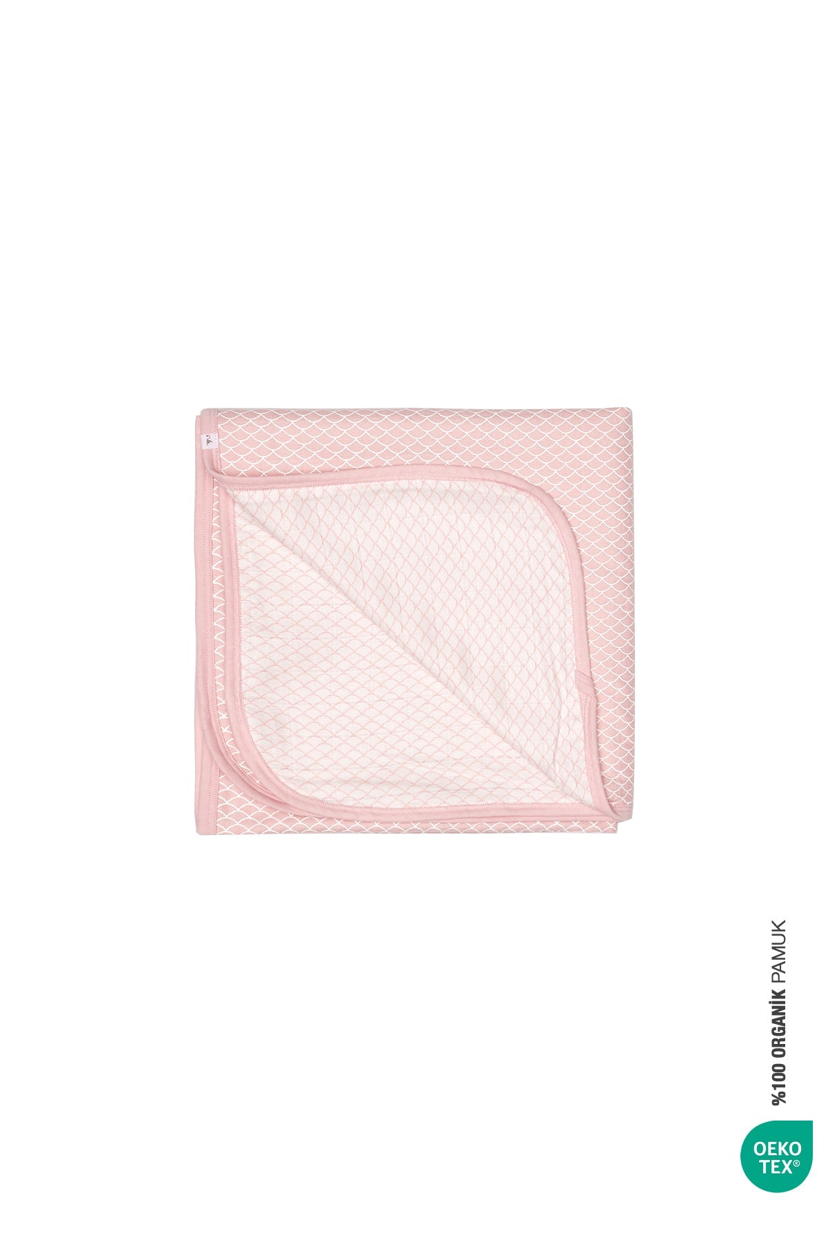 İRYA-Bebemarin Mermaid Müslin Battaniye 120X120 Pembe-Battaniye-5-milagron.live