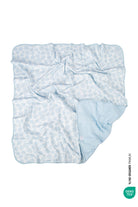 İRYA-Bebemarin Seashell Müslin Battaniye 120X120 Mavi-Battaniye-7-milagron.live