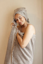 Fiona %100 Pamuk Havlu 50X90 Cm Smoke Taupe