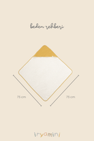 İRYA-Joy Of Colors Organik Pamuk Müslin Bebek Kundak Hardal 75X75-Kundak-4-milagron.live