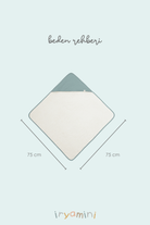 İRYA-Joy Of Colors Organik Pamuk Müslin Bebek Kundak Mint 75X75-Kundak-3-milagron.live