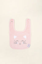 İRYA-Kitty 2'Li Organik Pamuk Yenidoğan Hediye Seti Pembe | Havlu, Önlük-4-milagron.live