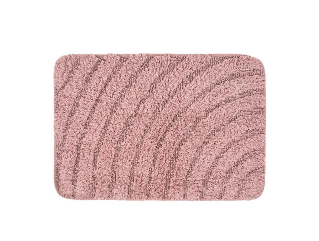 İRYA-Porter Banyo Paspası 2'Li Gül Kurusu 40X60+60X90-Paspas-5-milagron.live