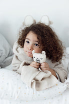 İRYA-Tiny Bear Organik Pamuk 2 Katlı Müslin Uyku Arkadaşı-Uyku Arkadaşı-1-milagron.live