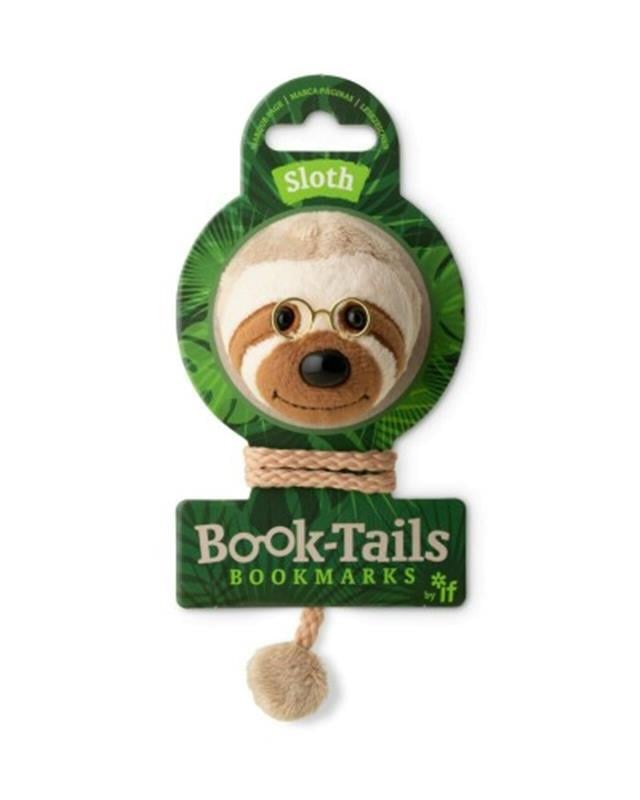 If-İf Book Tails Kitap Ayracı Sloth-Kitap Ayracı-2-milagron.live