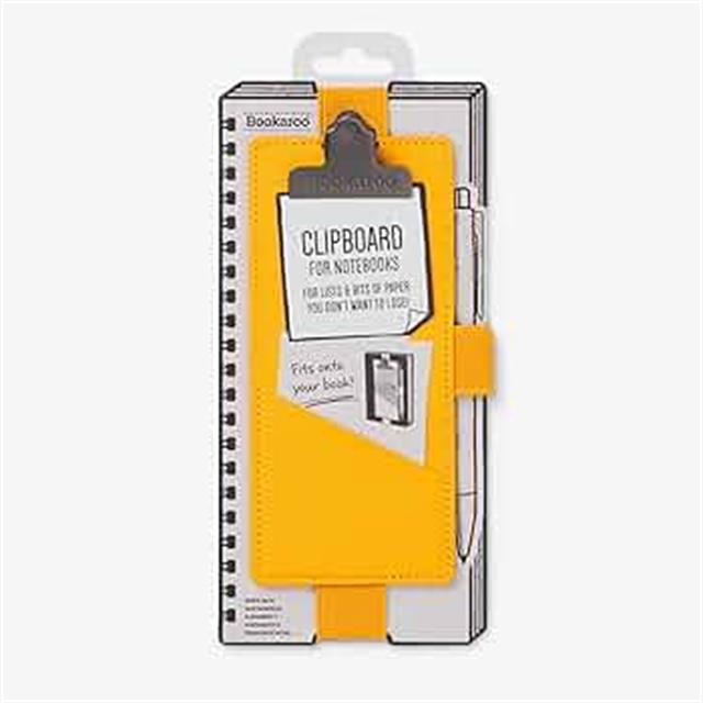 If-İf Bookaroo Clipboard Klipsli Kitap Ayracı Yellow Sarı-Kitap Ayracı-1-milagron.live