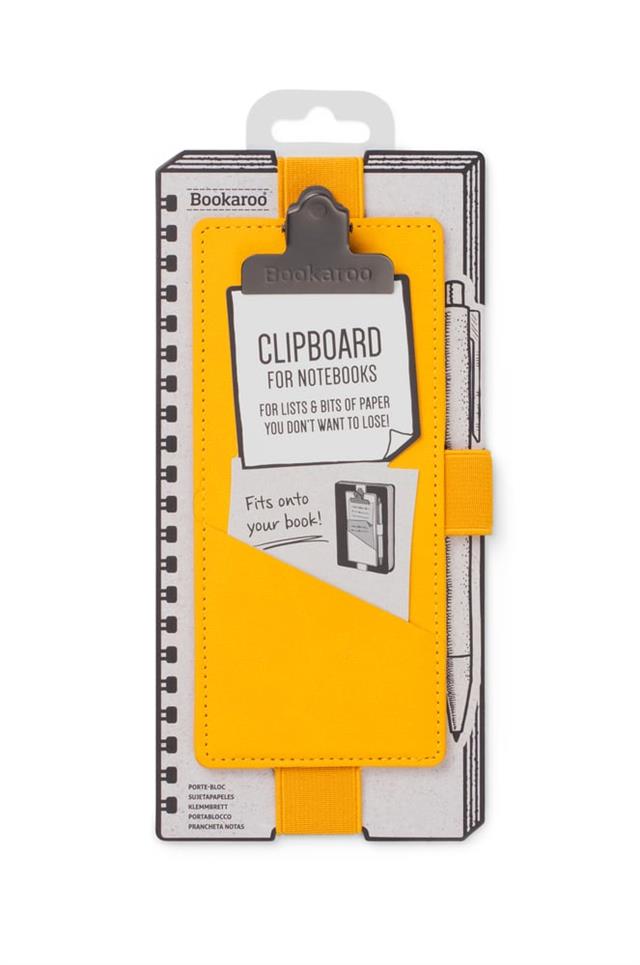 If-İf Bookaroo Clipboard Klipsli Kitap Ayracı Yellow Sarı-Kitap Ayracı-2-milagron.live