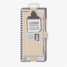 If-If Bookaroo Clipboard Klipsli Lastikli Kalemlik Cream-Kitap Ayracı-1-milagron.live