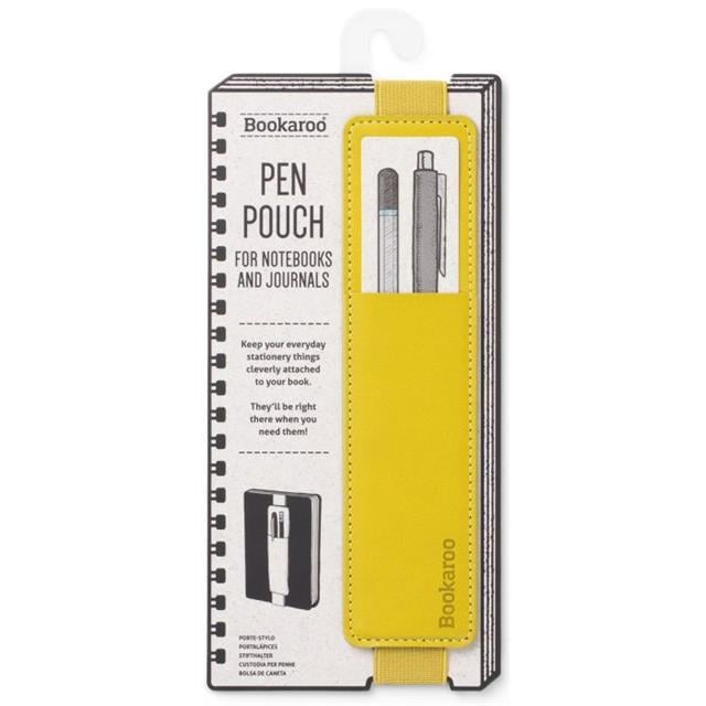 If-İf Bookaroo Pen Pouch Defter üstü Kalemlik Chartreuse Limon Sarı-Kitap Ayracı-1-milagron.live