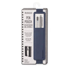 If-İf Bookaroo Pen Pouch Defter üstü Kalemlik Navy Lacivert-Kitap Ayracı-1-milagron.live