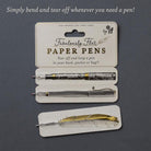 İF Fabulously Flat Paper Pen Kalemli Kitap Ayracı