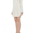 İpek Kıramer-Fi̇fi̇ Silk Shirt Chemise Ecru-Gecelik-2-milagron.live