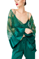 İpek Kıramer-Green Lace Set-Alt - Üst Takım-4-milagron.live