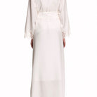 İpek Kıramer-Holy Silk Robe Ecru-Sabahlık-3-milagron.live