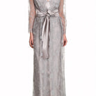 İpek Kıramer-Soprano Lace Robe Grey-Sabahlık-2-milagron.live