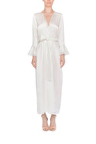 İpek Kıramer-Volan Silk Robe Ecru-Sabahlık-1-milagron.live