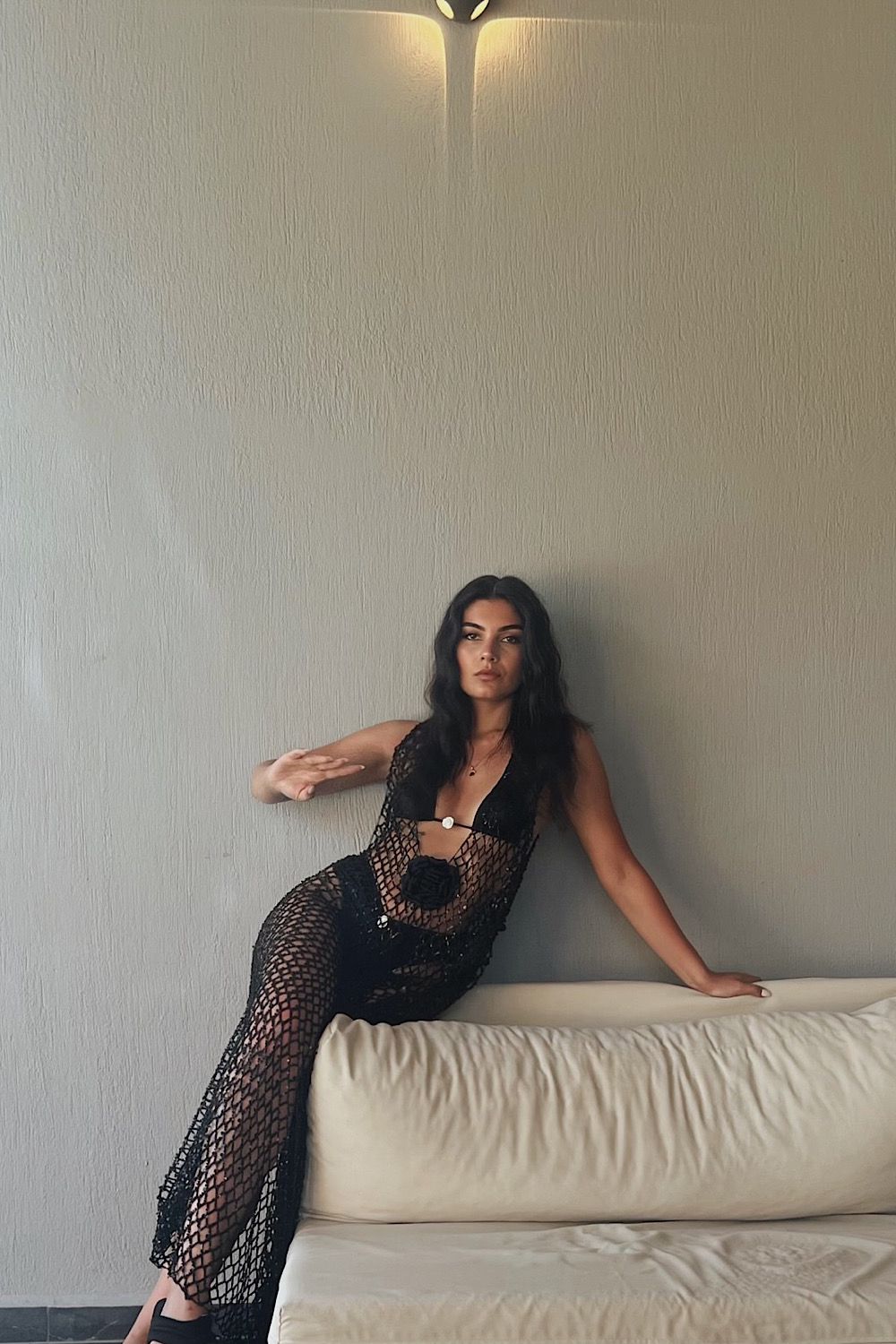 Iquoniq-Megan Maxi Dress-Kimono-2-milagron.live