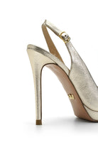 Tanya Deri 12 Cm Platform Topuklu Ayakkabı