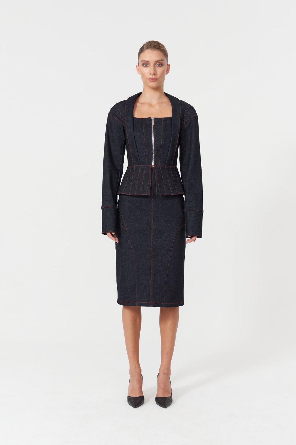 Jendue-Davidson Corset Jacket-Ceket-1-milagron.live
