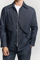 Jendue-Layered Denim Jacket-Ceket-2-milagron.live