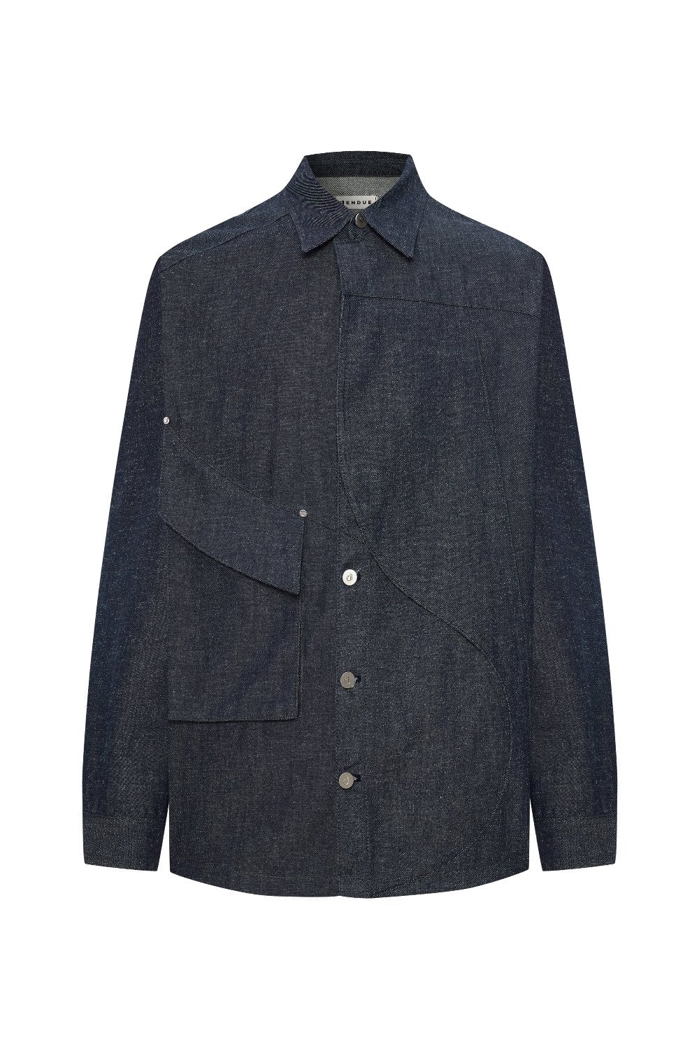 Jendue-Layered Denim Jacket-Ceket-3-milagron.live