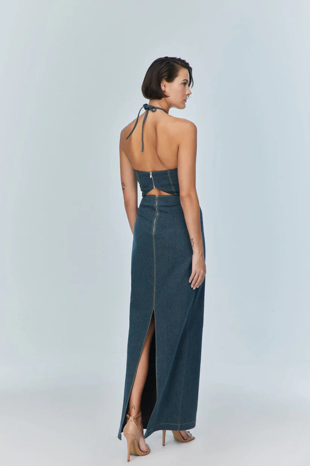 Jendue-Monte Maxi Dress-Elbise-3-milagron.live