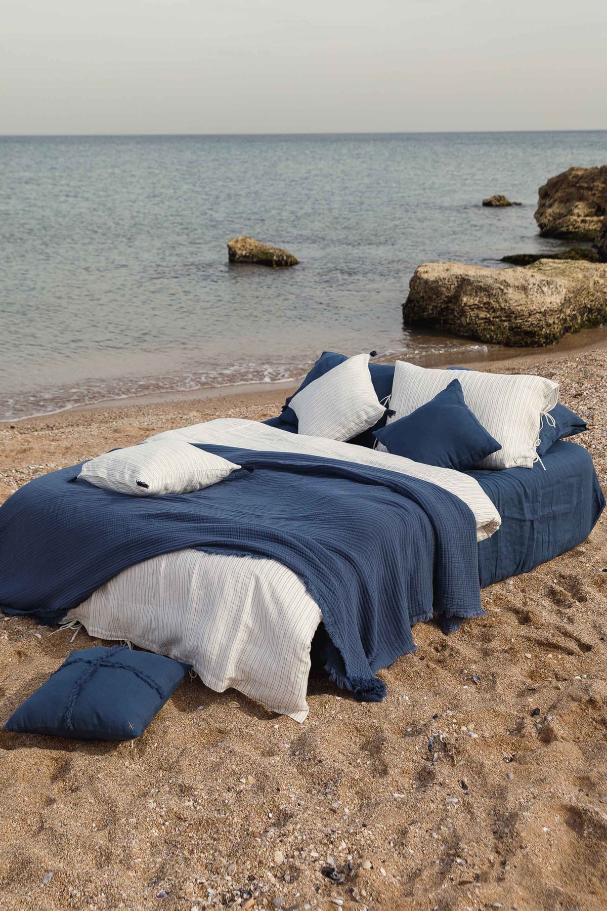 Larin Nevresim Takımı Denim 200x220