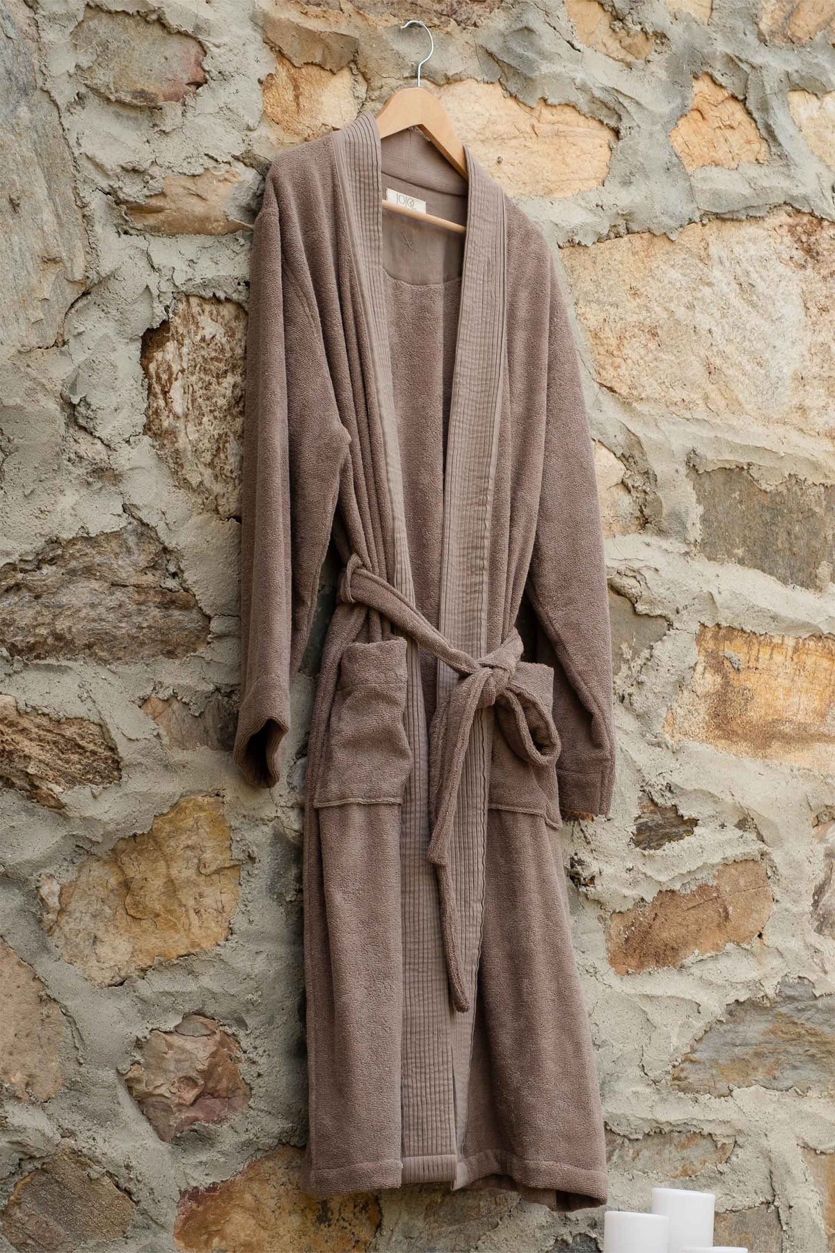 Lavinia Unisex Bornoz – TENCEL™ & Pamuk Karışımı