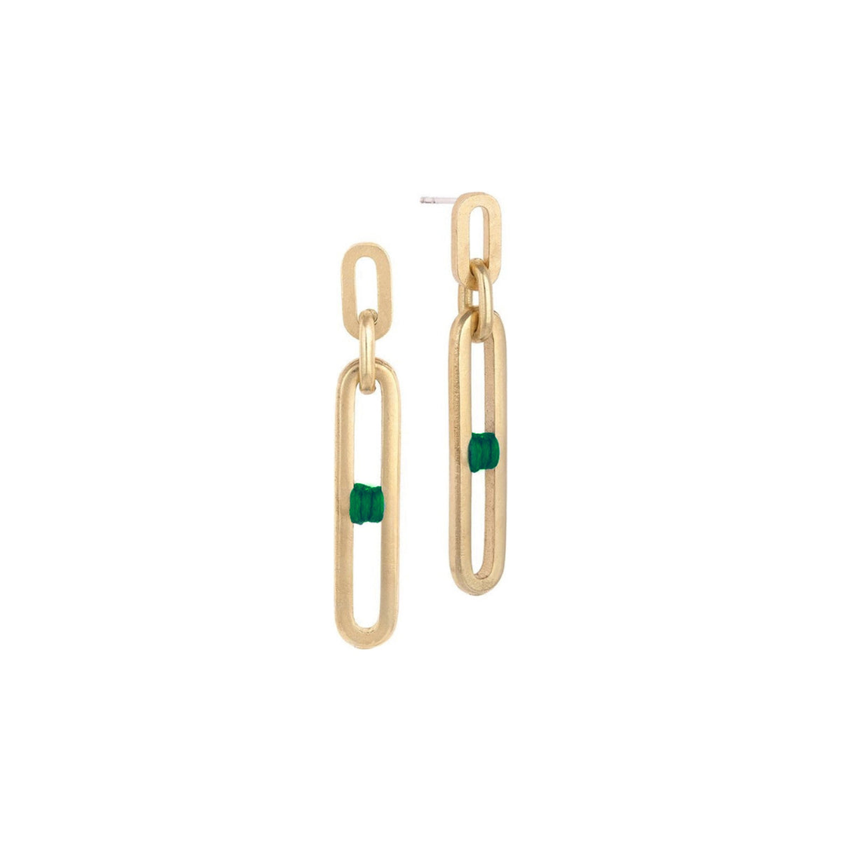 Earrings With Cord Küpe