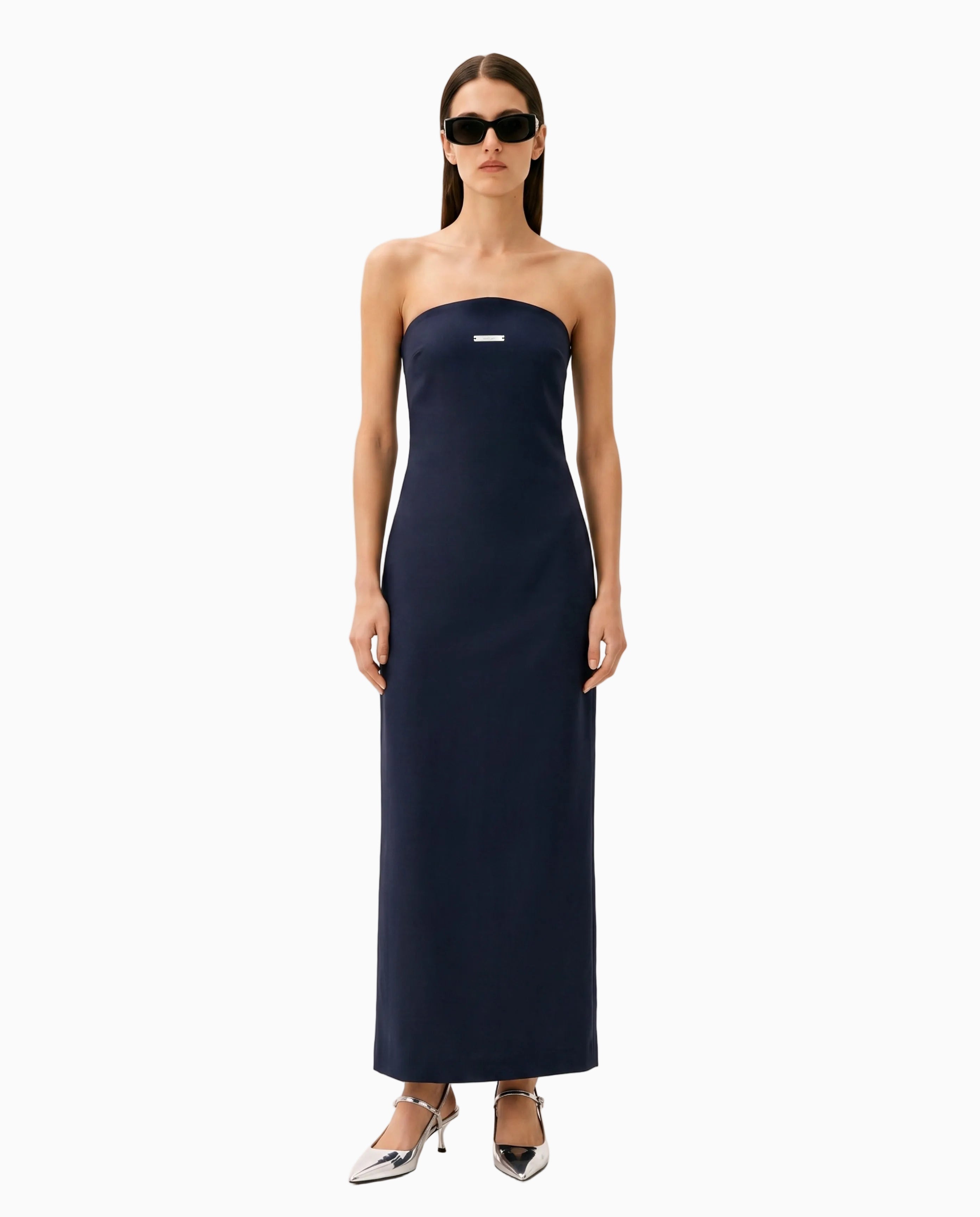 KNTLGY-Kntlgy Autonomist Denim Dress-Elbise-2-milagron.live