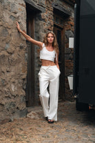 Kahshan-White 'petit' Top-Top-1-milagron.live