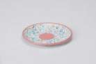 Kapka-Wonder Wheel Pink Dessert Plate-Tabak & Kase-1-milagron.live