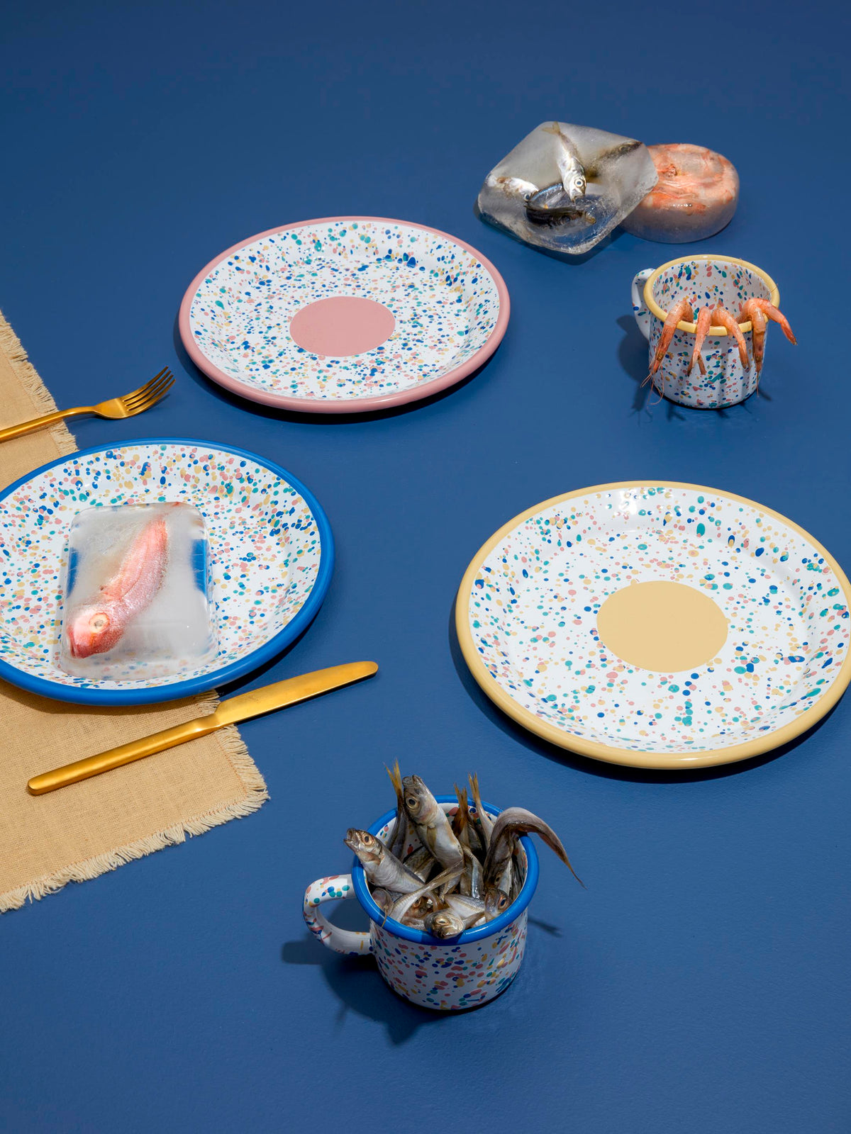 Kapka-Wonder Wheel Pink Dessert Plate-Tabak & Kase-3-milagron.live