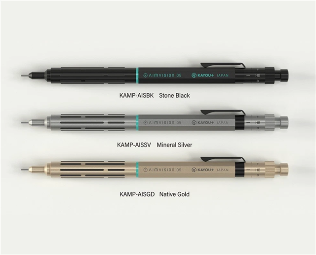 Kayou Plus Aimvision Mekanik Kurşun Kalem Stone Black Kamp-Aisbk