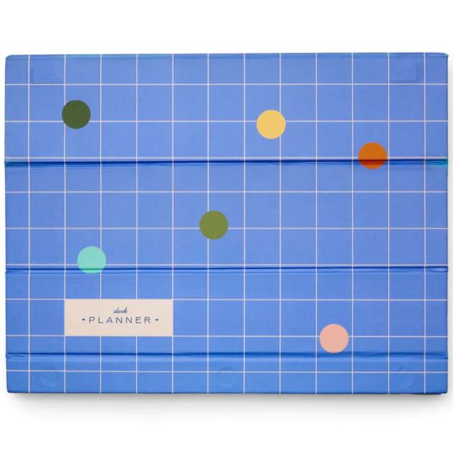 Kikkerland-Kikkerland Inkerie Retro Design Weekly Desk Planner Haftalık Planlama Seti-Defter-3-milagron.live