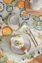 Km Home Collection-2'li Set Limon İşlemeli Pamuk Peçete-Peçete-4-milagron.live